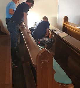 neue Kirchenheizung 2020
