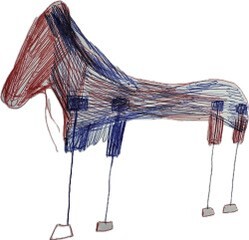 On the breathing wings of a horse