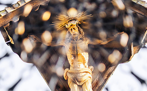 Jesus am Kreuz