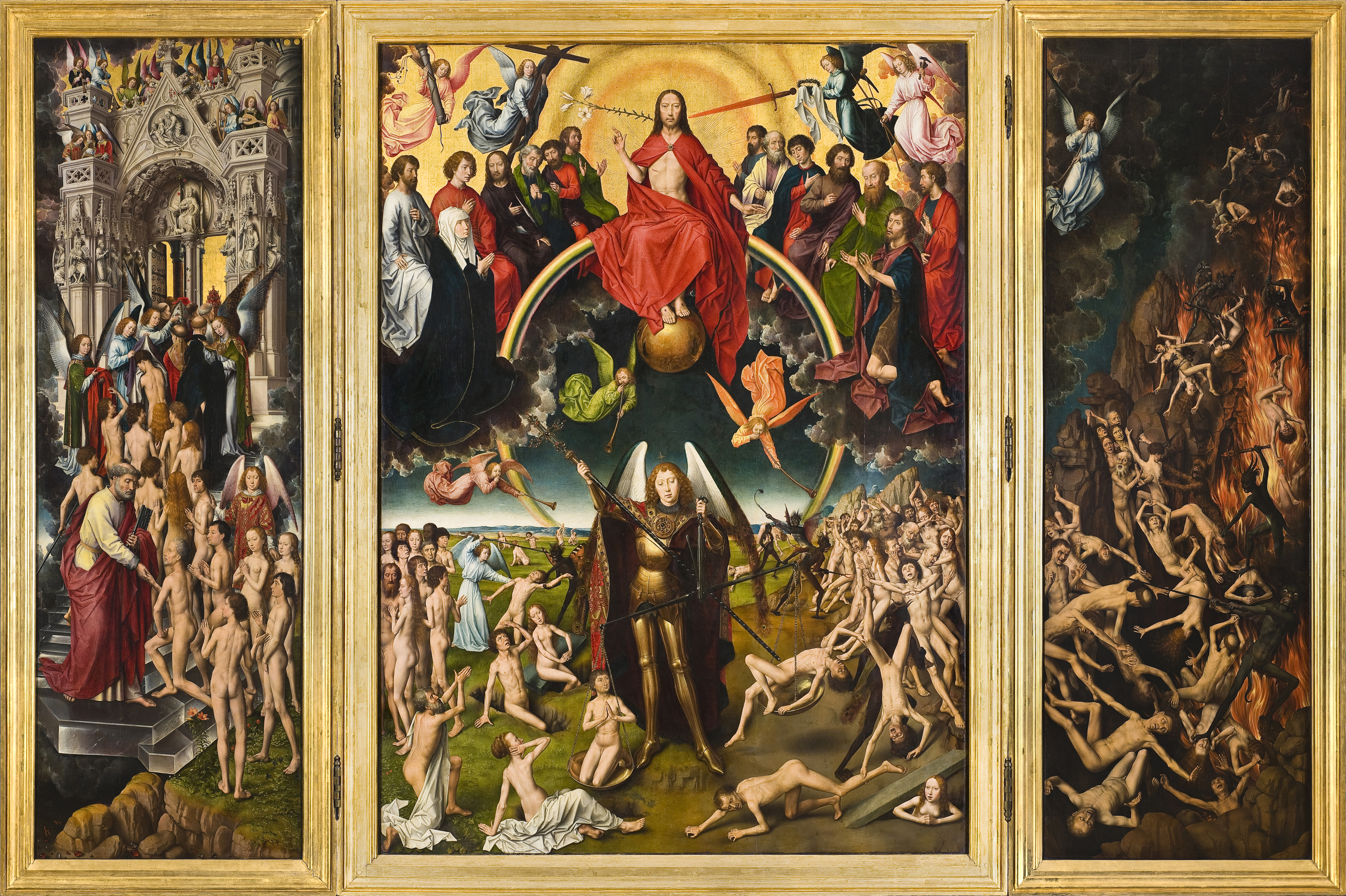 Hans Memling: Das jüngste Gericht (um 1470)