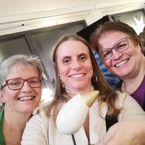 Anni Sarsteiner (Bibliothek St. Wolfgang, Tina Heidecker (Bibliothek Strobl) und Christa Hödlmoser (Bibliothek Abersee) nahmen den Preis entgegen