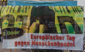 Aktionstag am Europäischen Tag gegen Menschenhandel