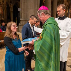 Sendungsfeier in den pastoralen Dienst der Diözese Linz am Sonntag, 24. September 2023 im Mariendom Linz.Foto: Jack Haijes