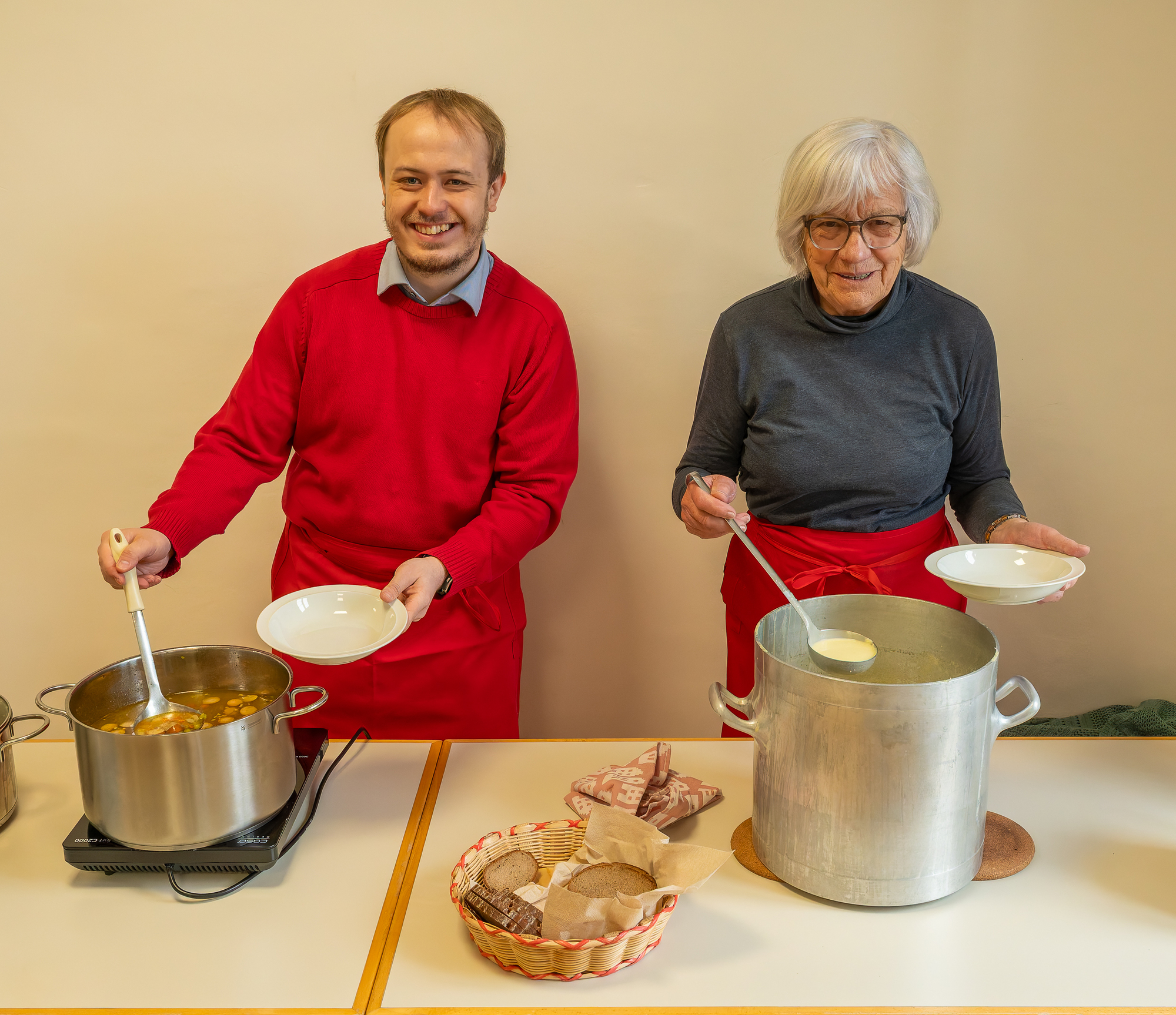 Suppenessen Pfarre Kirchdorf an der Krems