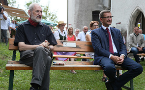 Bischofsvikar Vieböck und Landesrat Achleitner