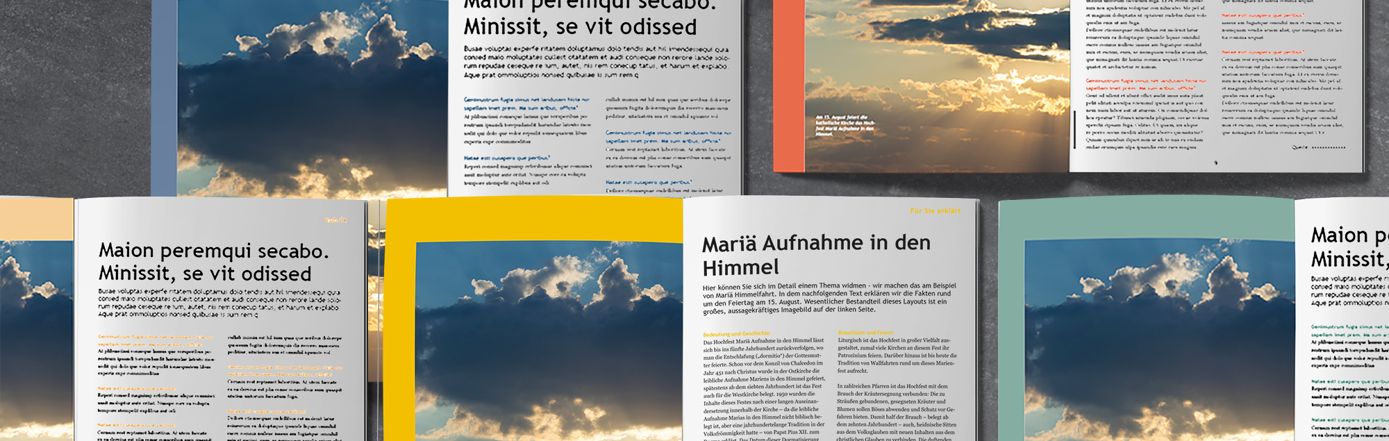 Affinity Vorlagen für Pfarrblätter