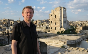 ICO-Obmann Slawomir Dadas 2018 in Aleppo / Syrien.