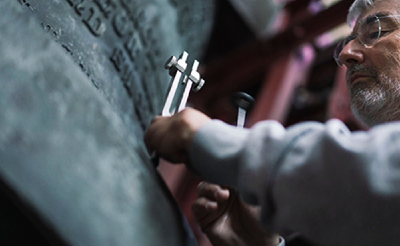 Robert Maybach Glockenreferent Siegfried Adlberger im Mariendom