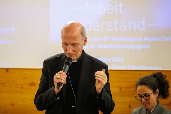 Der Erzbischof von Rennes Pierre d'Ornellas