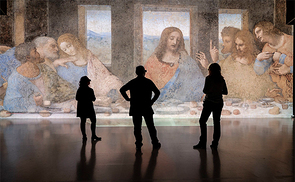 Last Supper Interactive (LSI) im Deep Space 8K des Ars Electronica Centers