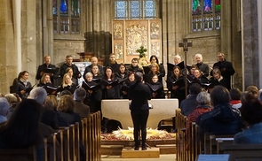 Chor des Konservatoriums für Kirchenmusik der Diözese Linz in der Stadtpfarrkirche Freistadt