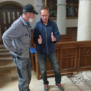 neue Kirchenheizung 2020