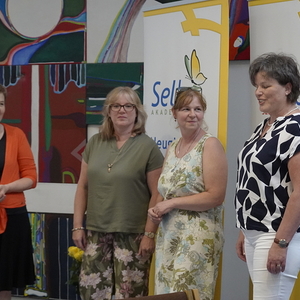 v.l.n.r.: Manuela Thaller, Elisabeth Wallner, Claudia Schindecker-Eis, Silvia Pfoser                               