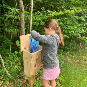 Der Briefkasten-Weg der Bibliothek Helfenberg