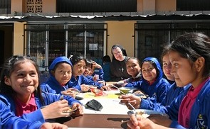 Schule der Oblatinnen des hl. Franz von Sales in Alausi, Ecuador 