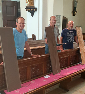 neue Kirchenheizung 2020