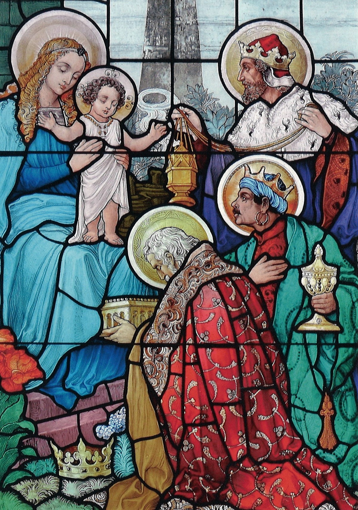 Anbetung der Könige/Pfarrkirche Altschwendt ©Kunstreferat Diözese Linz