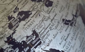 Karte Syrien