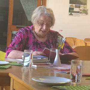 Seniorenclub mit Elfriede W.