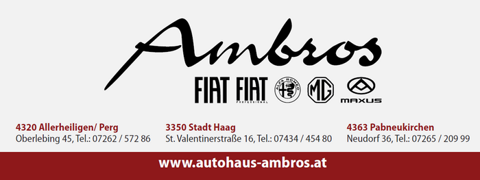 Logo Ambros Allerheiligen Einschaltung CD Präsentation
