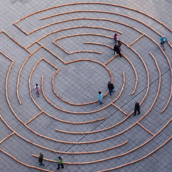 Labyrinth am Domplatz / Roland Lengauer Labyrinth am Domplatz