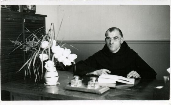 P. Jacques de Jésus in seinem Büro