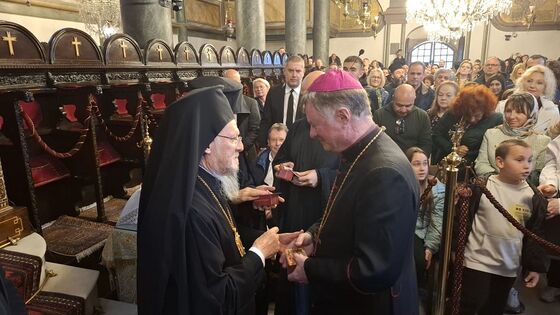 Patriarch Bartholomaios und Bischof Manfred Scheuer