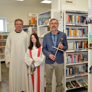 Eröffnung der Bibliothek Herzogsdorf