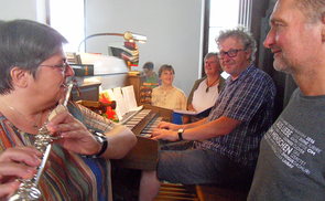 Probe bei der Bibel- und Singwoche am Greisinghof