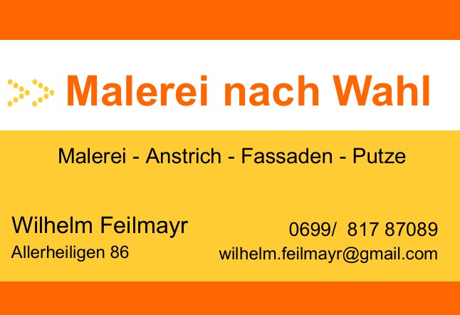Logo Feilmayr Einschaltung CD Präsentation