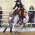 Westernreiterin Maria Appenzeller am Turnier