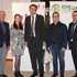 V.l.: Dr. Markus Schlagnitweit, Nora Krassnig-Plass, Rektor Dr. Meinhard Lukas, Johannes Waslmeier, Markus Schaberger
